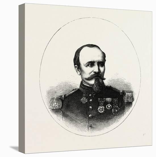 Franco-Prussian War: General Bellemare, 1824 - 1905, French-null-Stretched Canvas