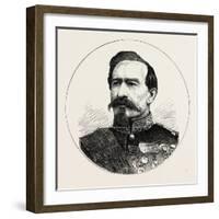 Franco-Prussian War: General Legrand-null-Framed Giclee Print