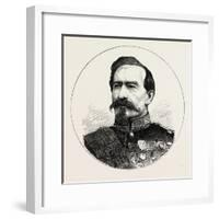 Franco-Prussian War: General Legrand-null-Framed Giclee Print