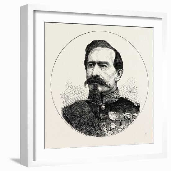 Franco-Prussian War: General Legrand-null-Framed Giclee Print