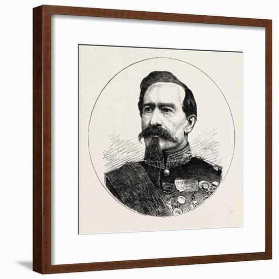 Franco-Prussian War: General Legrand-null-Framed Giclee Print