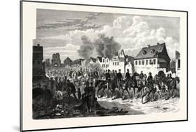 Franco-Prussian War: General Werder in Strasbourg, September 30 1870-null-Mounted Giclee Print