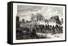 Franco-Prussian War: General Werder in Strasbourg, September 30 1870-null-Framed Stretched Canvas