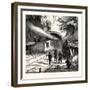 Franco-Prussian War: Guarding the Railway Tunnel Near Saarburg by North German Landwehr, Germany-null-Framed Giclee Print