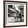 Franco-Prussian War: Guarding the Railway Tunnel Near Saarburg by North German Landwehr, Germany-null-Framed Giclee Print