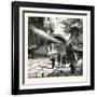 Franco-Prussian War: Guarding the Railway Tunnel Near Saarburg by North German Landwehr, Germany-null-Framed Giclee Print