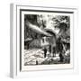 Franco-Prussian War: Guarding the Railway Tunnel Near Saarburg by North German Landwehr, Germany-null-Framed Giclee Print