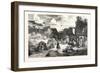 Franco-Prussian War: Hospital in a Village Near Wissembourg, France-null-Framed Giclee Print