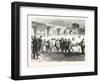 Franco-Prussian War: Jules Favre Lands During the First Week of the Armistice at the Bridge of Sevr-null-Framed Giclee Print