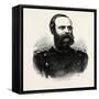 Franco-Prussian War: Lieutenant-General Count Bismarck-Bohlen, Governor General of Alsace, 1870-null-Framed Stretched Canvas