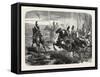 Franco-Prussian War: Light Bavarian Cavalry Pursuing a French Mail Balloon-null-Framed Stretched Canvas
