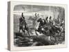 Franco-Prussian War: Light Bavarian Cavalry Pursuing a French Mail Balloon-null-Stretched Canvas