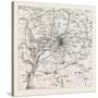 Franco-Prussian War: Map of Vicinity of Metz-null-Stretched Canvas