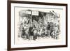 Franco-Prussian War: on the Market of St. Germain. at the Dogs and Cats Butcher. Fresh Rats-null-Framed Giclee Print