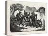 Franco-Prussian War: Patrol of Bavarian Light Cavalry 1870-null-Stretched Canvas