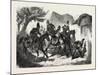 Franco-Prussian War: Patrol of Bavarian Light Cavalry 1870-null-Mounted Giclee Print