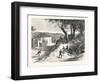 Franco-Prussian War: Picket Below Noisy Le Grand in Front of Fort Nogent. from Left to Right: Fort-null-Framed Giclee Print