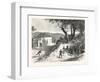 Franco-Prussian War: Picket Below Noisy Le Grand in Front of Fort Nogent. from Left to Right: Fort-null-Framed Giclee Print