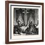 Franco-Prussian War: Plenipotentiary Conference Dealing with Peace in Frankfurt-null-Framed Giclee Print