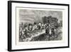 Franco-Prussian War: Procuring of Materials-null-Framed Giclee Print