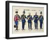 Franco-Prussian War Prussian General Staff: Friedrich Karl of Prussia-null-Framed Giclee Print