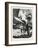 Franco-Prussian War: Prussian Guard Corps, Railway Tunnel Near Sarrebourg 1870-null-Framed Giclee Print