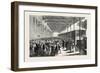 Franco-Prussian War: Reception of the Royal Prince of Prussia on the Railway Station of Leipzig Jul-null-Framed Giclee Print