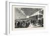 Franco-Prussian War: Reception of the Royal Prince of Prussia on the Railway Station of Leipzig Jul-null-Framed Giclee Print