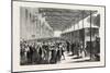 Franco-Prussian War: Reception of the Royal Prince of Prussia on the Railway Station of Leipzig Jul-null-Mounted Giclee Print