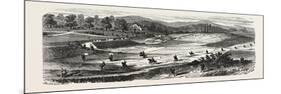 Franco-Prussian War: Reconnaissance in Saarbrucken: 1) Skirmisher of the 66 Regiment. 2) Outpost of-null-Mounted Giclee Print