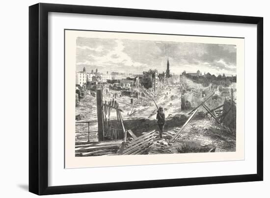 Franco-Prussian War: Strasbourg-null-Framed Giclee Print