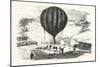 Franco-Prussian War: the Balloon Neptune on the St. Pierre De Montmartre Square-null-Mounted Giclee Print