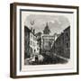 Franco-Prussian War: the Black Door, Besançon, 1870-null-Framed Giclee Print