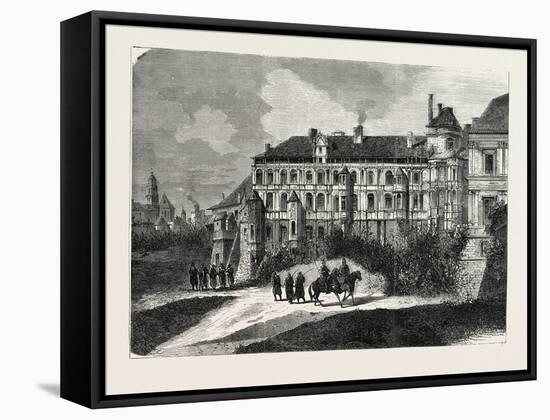 Franco-Prussian War: the Chateau De Blois 1870-null-Framed Stretched Canvas