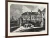 Franco-Prussian War: the Chateau De Blois 1870-null-Framed Giclee Print