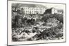 Franco-Prussian War: the Citadel of Laon after the Explosion, September 9 1870-null-Mounted Giclee Print