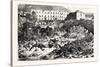 Franco-Prussian War: the Citadel of Laon after the Explosion, September 9 1870-null-Stretched Canvas