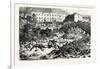 Franco-Prussian War: the Citadel of Laon after the Explosion, September 9 1870-null-Framed Giclee Print