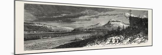 Franco-Prussian War: the French Position on 21 December 1870. from Left to Right: Gournay-null-Mounted Giclee Print