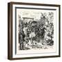 Franco-Prussian War: the Last Germans in Paris, France-null-Framed Giclee Print