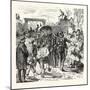 Franco-Prussian War: the Last Germans in Paris, France-null-Mounted Giclee Print