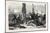 Franco-Prussian War: the Third Saxon Cavalry Regiment at the Fight of Buzancy, August 27 1870-null-Mounted Giclee Print