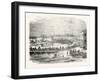 Franco-Prussian War: Transition of French Troops across the Maas-null-Framed Giclee Print