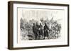 Franco-Prussian War: Transport Caught Franctireurs on a Country Road in Burgundy, France-null-Framed Giclee Print