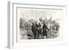 Franco-Prussian War: Transport Caught Franctireurs on a Country Road in Burgundy, France-null-Framed Giclee Print