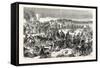 Franco-Prussian War: Troops Bourbaki Disarmed by Swiss Near Les Verrieres the February 2, 1871-null-Framed Stretched Canvas