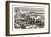 Franco-Prussian War: Troops Bourbaki Disarmed by Swiss Near Les Verrieres the February 2, 1871-null-Framed Giclee Print