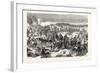 Franco-Prussian War: Troops Bourbaki Disarmed by Swiss Near Les Verrieres the February 2, 1871-null-Framed Giclee Print