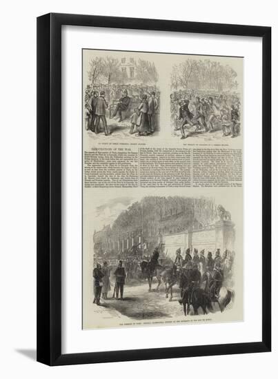 Franco-Prussian War-null-Framed Giclee Print