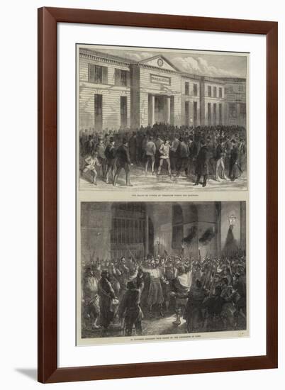 Franco-Prussian War-J.M.L. Ralston-Framed Giclee Print